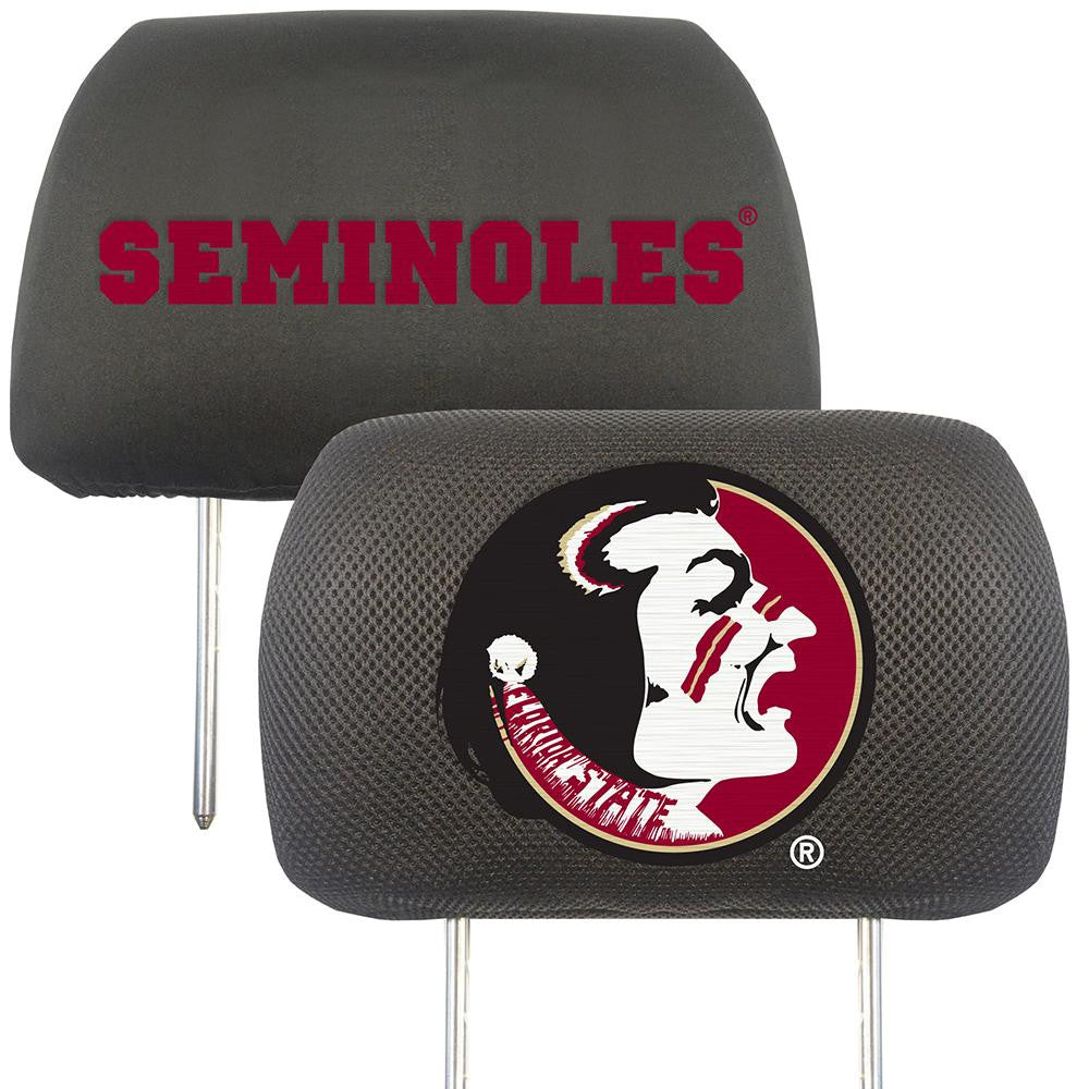 Florida State Seminoles Ncaa Polyester Head Rest Cover (2 Pack)