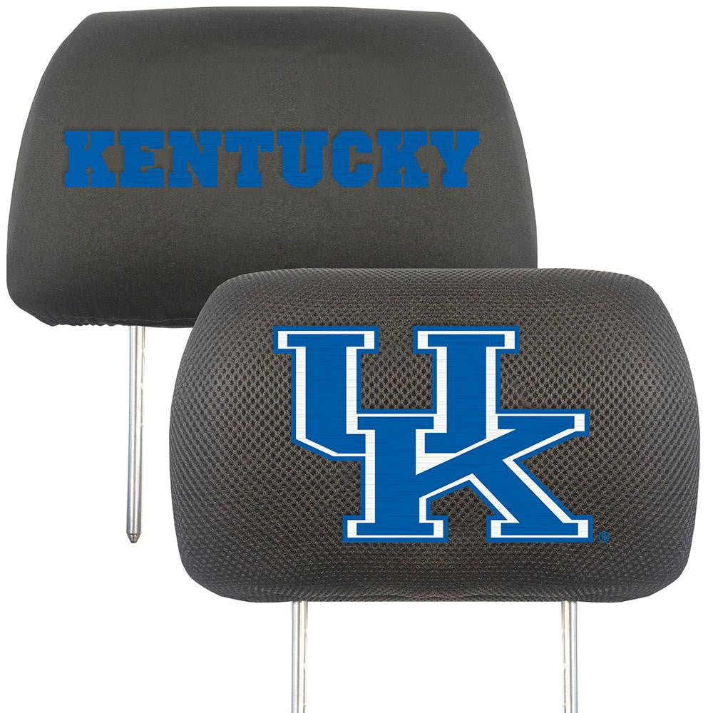 Kentucky Wildcats Ncaa Polyester Head Rest Cover (2 Pack)