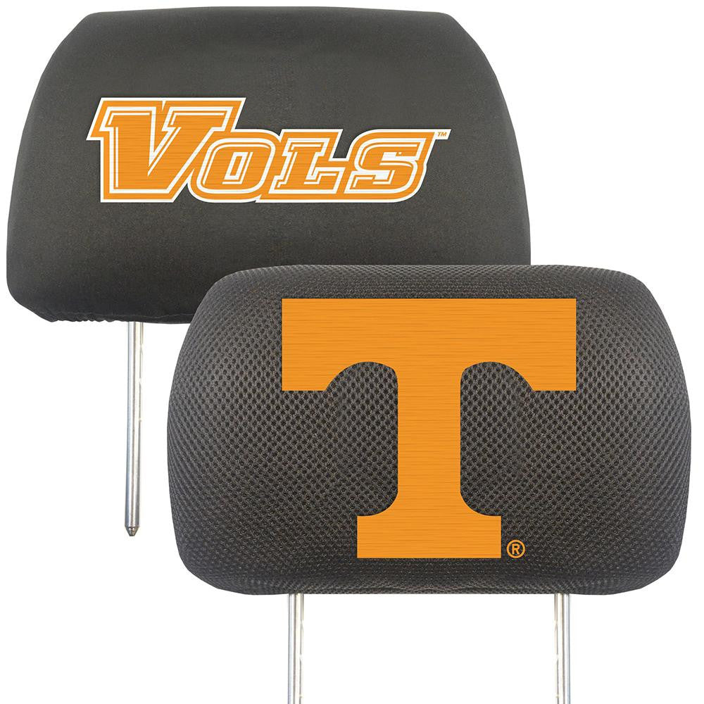 Tennessee Volunteers Ncaa Polyester Head Rest Cover (2 Pack)