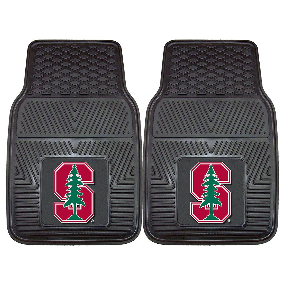 Stanford Cardinal Ncaa Heavy Duty 2-piece Vinyl Car Mats (18"x27")