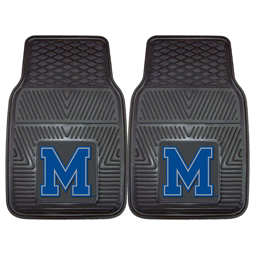 Memphis Tigers Ncaa Heavy Duty 2-piece Vinyl Car Mats (18"x27")