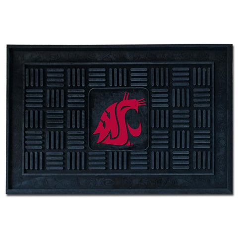 Washington State Cougars Ncaa Vinyl "doormat" (19"x30")