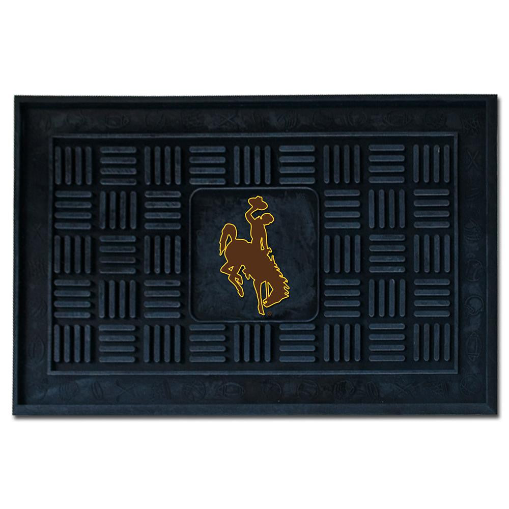 Wyoming Cowboys Ncaa Vinyl "doormat" (19"x30")