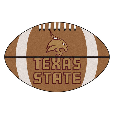 Texas State Bobcats Ncaa Football Floor Mat (22"x35")