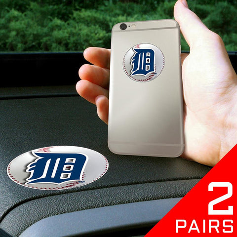 Detroit Tigers MLB Get a Grip Cell Phone Grip Accessory (2 Piece Set)