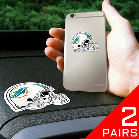 Miami Dolphins NFL Get a Grip Cell Phone Grip Accessory (2 Piece Set)