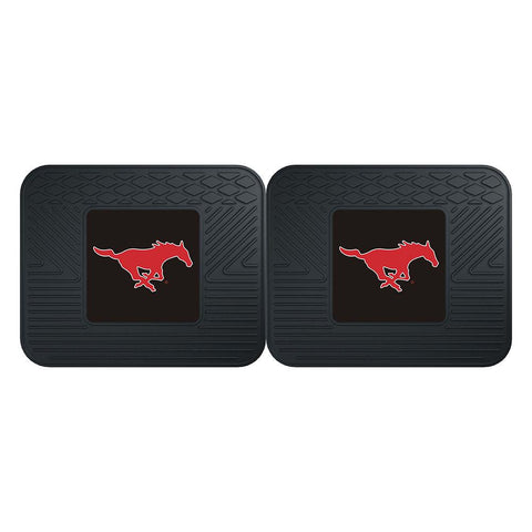 Southern Methodist Mustangs Ncaa Utility Mat (14"x17")(2 Pack)