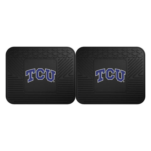 Texas Christian Horned Frogs Ncaa Utility Mat (14"x17")(2 Pack)