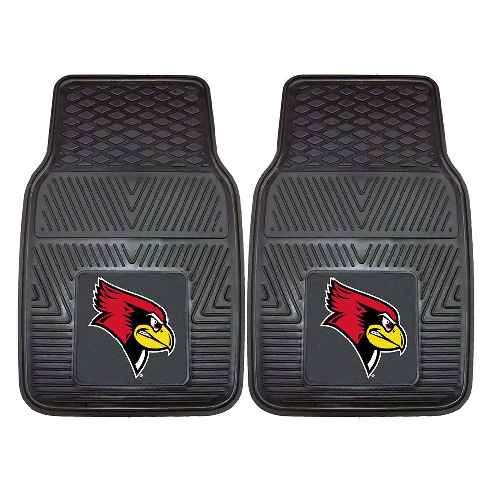 Illinois State Redbirds Ncaa Heavy Duty 2-piece Vinyl Car Mats (18"x27")