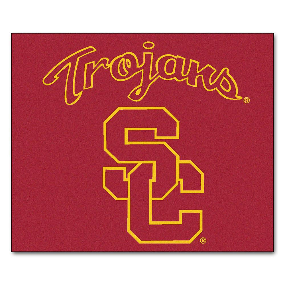 Usc Trojans Ncaa "tailgater" Floor Mat (5'x6')