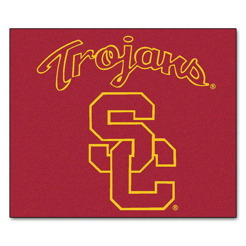 Usc Trojans Ncaa "tailgater" Floor Mat (5'x6')