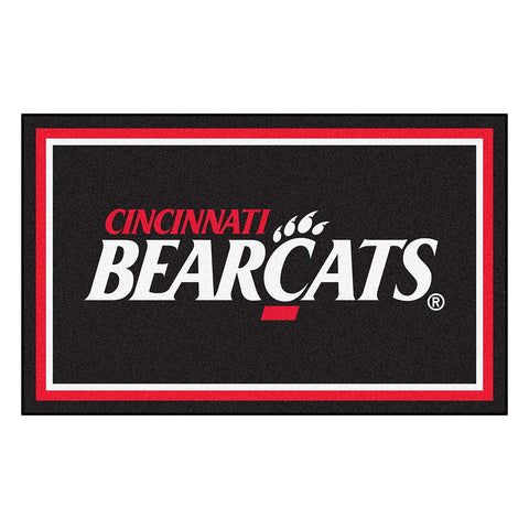 Cincinnati Bearcats Ncaa 4x6 Rug (46"x72")