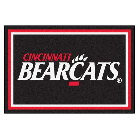 Cincinnati Bearcats Ncaa 5x8 Rug (60"x92")