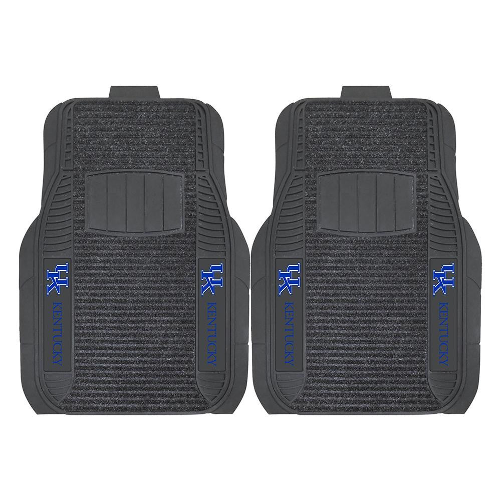 Kentucky Wildcats Ncaa Deluxe 2-piece Vinyl Car Mats (20"x27")