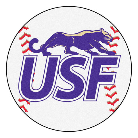 Sioux Falls Cougars Ncaa Baseball Round Floor Mat (29")