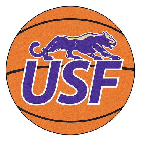 Sioux Falls Cougars Ncaa Basketball Round Floor Mat (29")