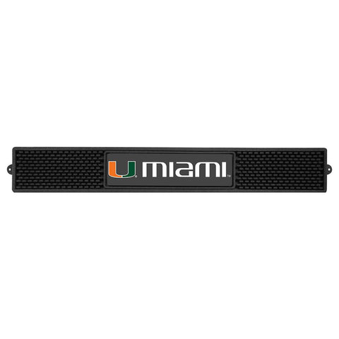 Miami Hurricanes Ncaa Drink Mat (3.25in X 24in)