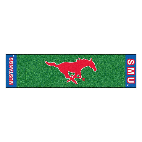 Southern Methodist Mustangs Ncaa Putting Green Runner (18"x72")