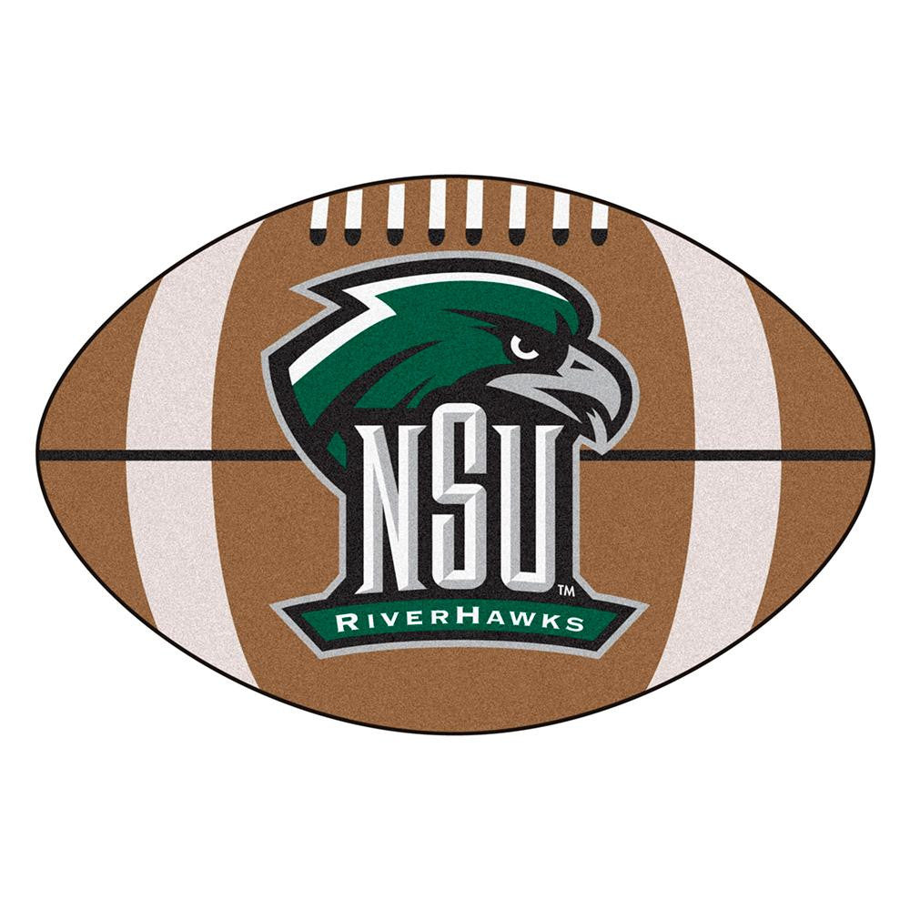 Northeastern Huskies Ncaa Football Floor Mat (22"x35")