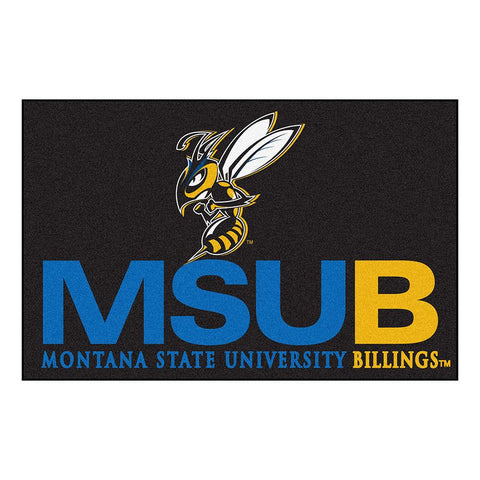 Montana State University Billings Yellowjackets Ncaa Starter Floor Mat (20"x30")
