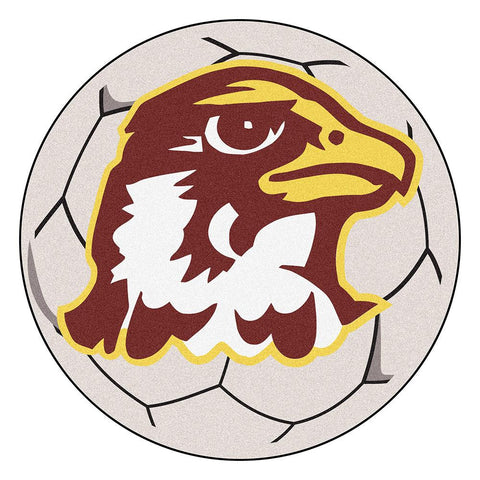 Quincy Hawks Ncaa Soccer Ball Round Floor Mat (29")