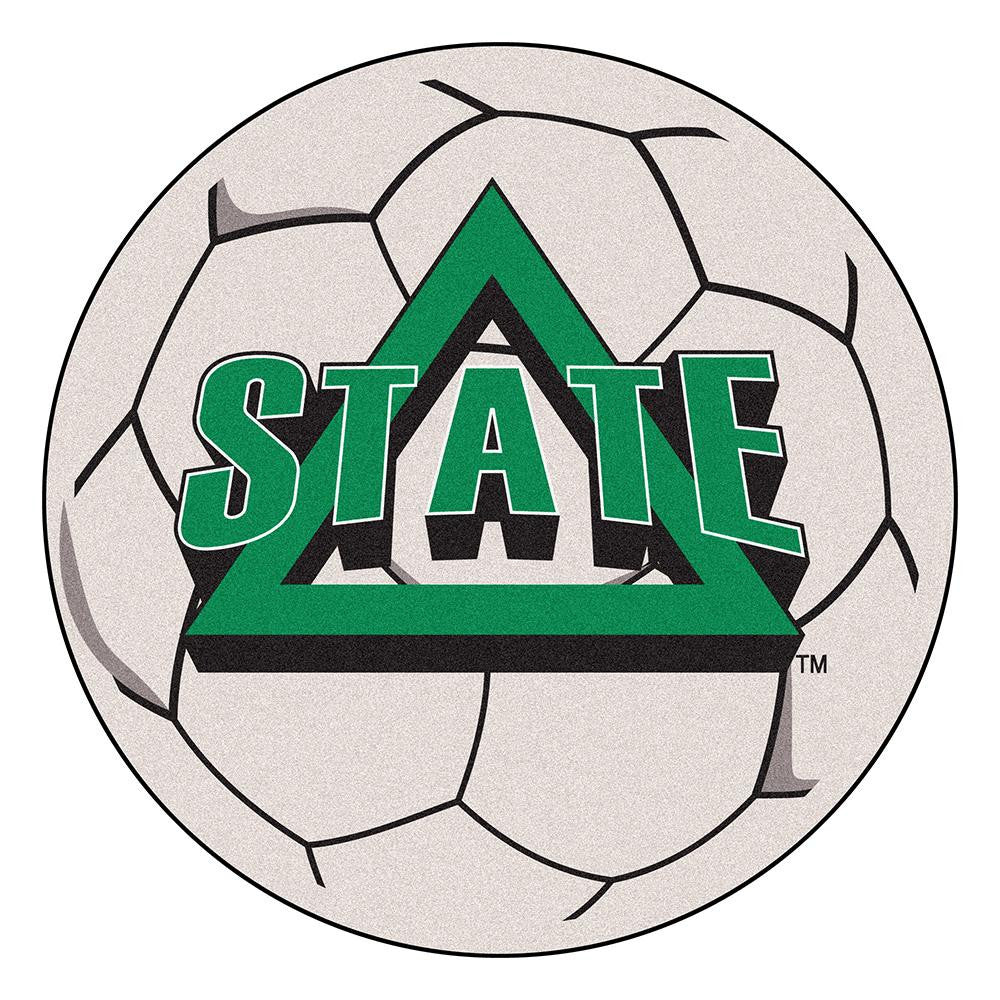 Delaware State Hornets Ncaa "soccer Ball" Round Floor Mat (29")