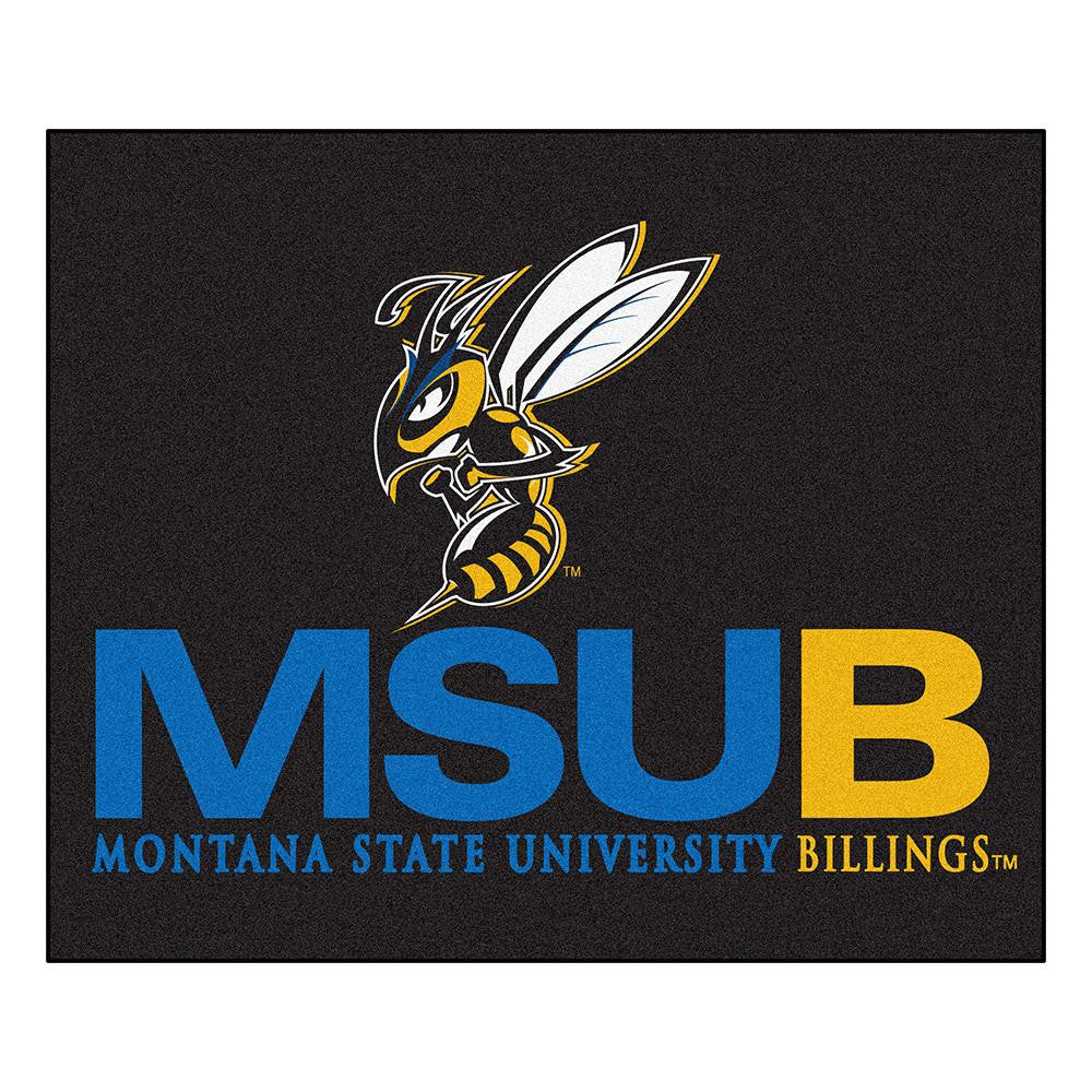 Montana State University Billings Yellowjackets Ncaa 5x6 Tailgater Mat (60"x72")