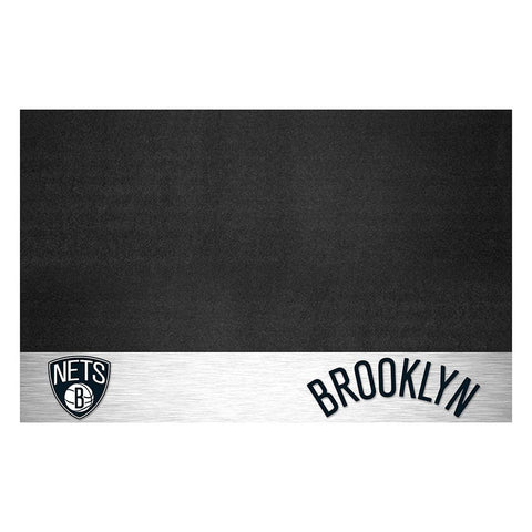 Brooklyn Nets NBA Vinyl Grill Mat(26x42)