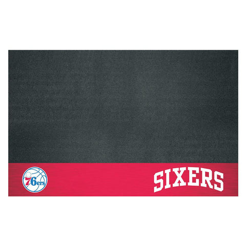 Philadelphia 76ers NBA Vinyl Grill Mat(26x42)