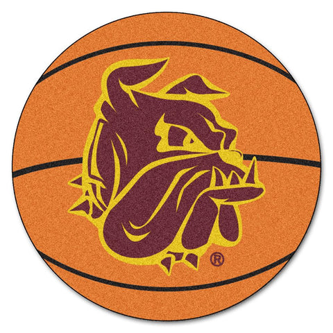 Minnesota Duluth Bulldogs Ncaa "basketball" Round Floor Mat (29")