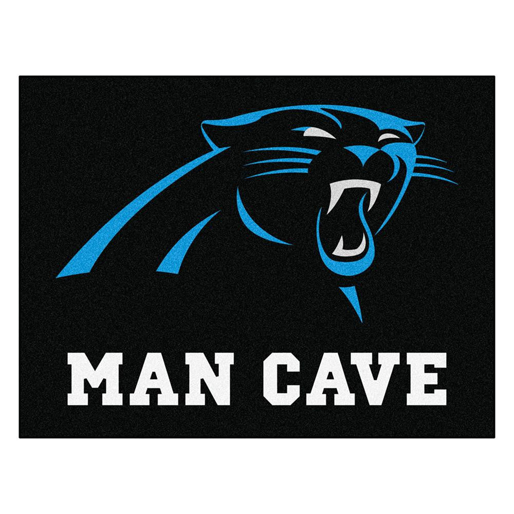 Carolina Panthers NFL Man Cave All-Star Floor Mat (34in x 45in)