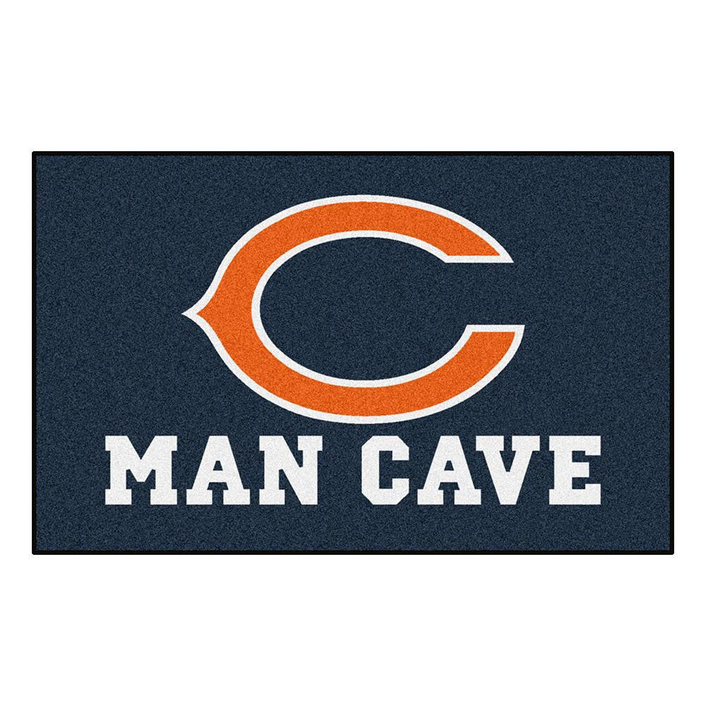 Chicago Bears NFL Man Cave Ulti-Mat Floor Mat (60in x 96in)