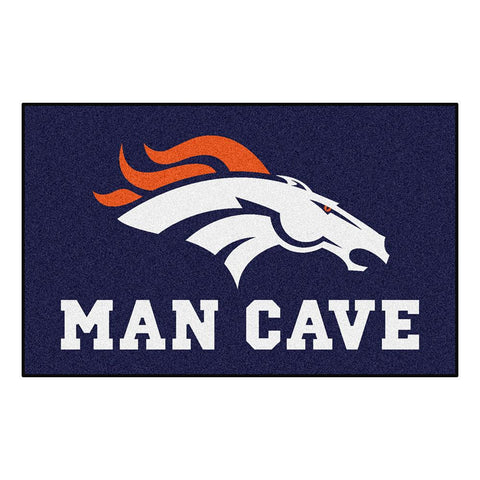 Denver Broncos NFL Man Cave Ulti-Mat Floor Mat (60in x 96in)