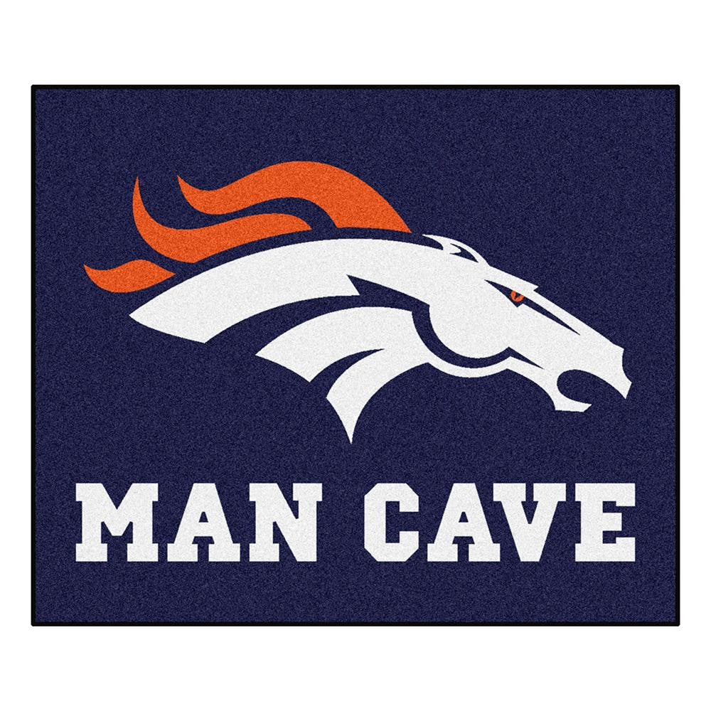 Denver Broncos NFL Man Cave Tailgater Floor Mat (60in x 72in)