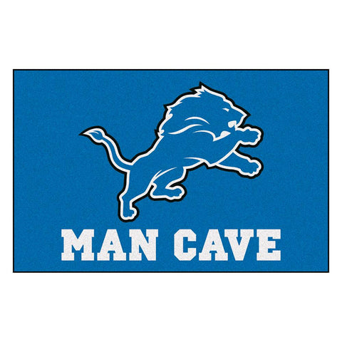 Detroit Lions NFL Man Cave Starter Floor Mat (20in x 30in)