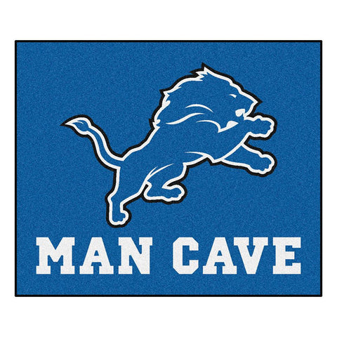 Detroit Lions NFL Man Cave Tailgater Floor Mat (60in x 72in)