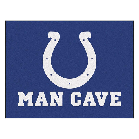 Indianapolis Colts NFL Man Cave All-Star Floor Mat (34in x 45in)