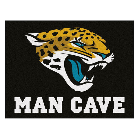 Jacksonville Jaguars NFL Man Cave All-Star Floor Mat (34in x 45in)