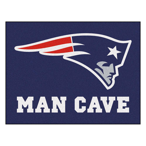 New England Patriots NFL Man Cave All-Star Floor Mat (34in x 45in)