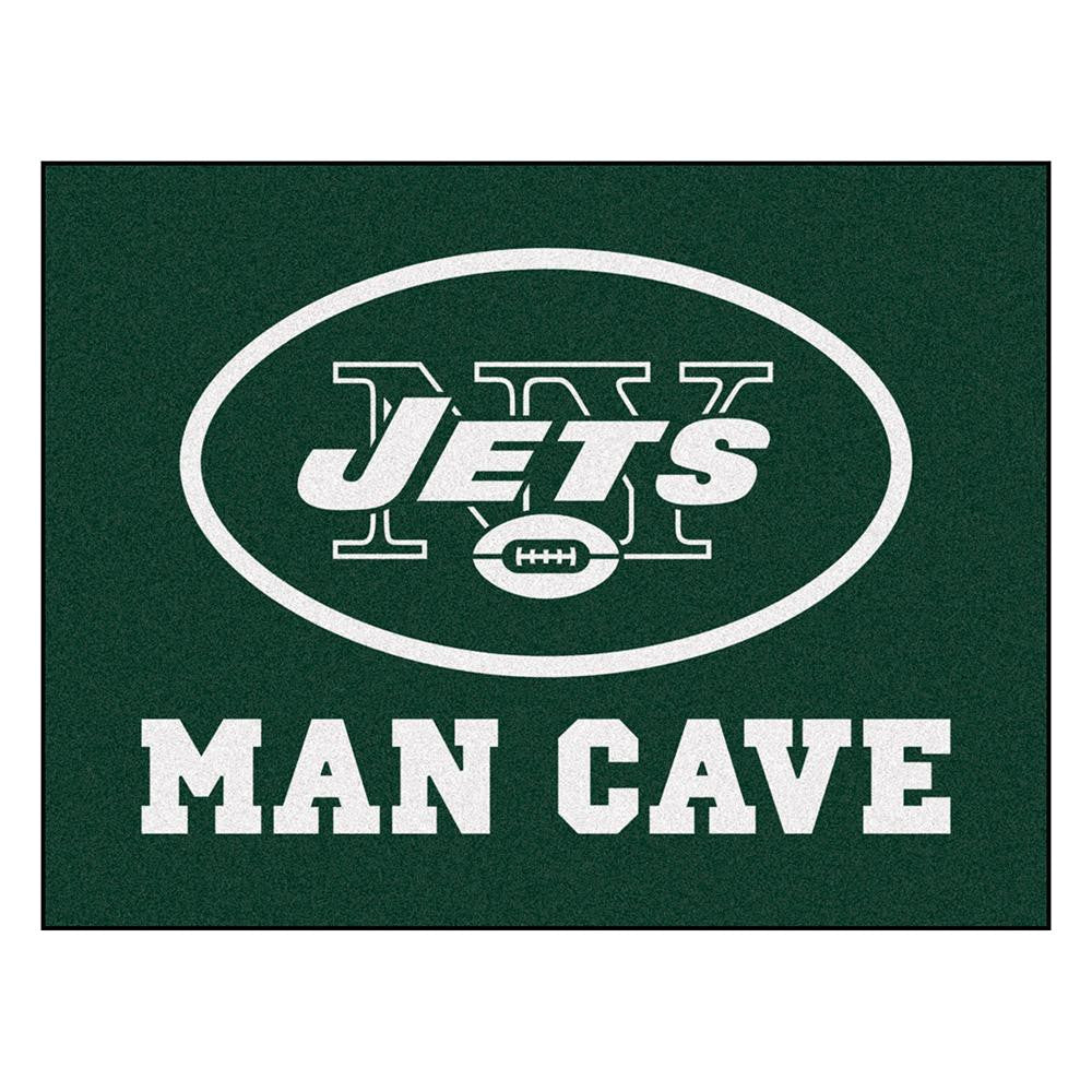 New York Jets NFL Man Cave All-Star Floor Mat (34in x 45in)