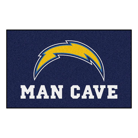 San Diego Chargers NFL Man Cave Ulti-Mat Floor Mat (60in x 96in)