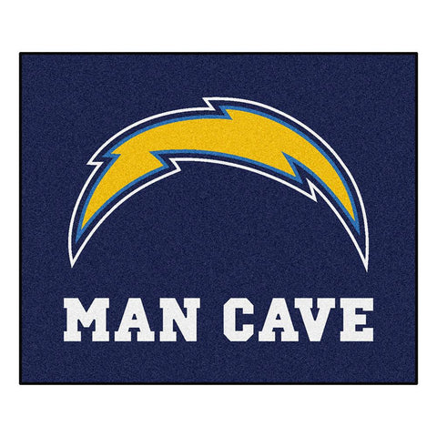 San Diego Chargers NFL Man Cave Tailgater Floor Mat (60in x 72in)