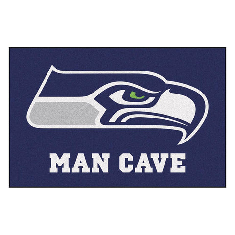 Seattle Seahawks NFL Man Cave Starter Floor Mat (20in x 30in)