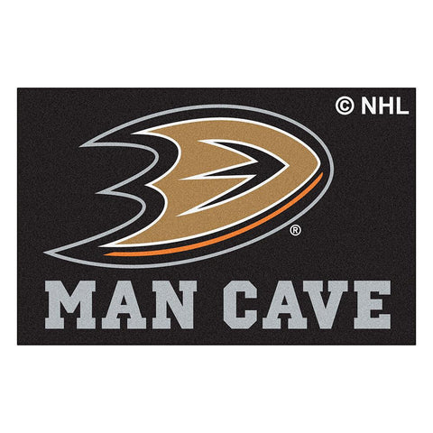 Anaheim Ducks NHL Man Cave Starter Floor Mat (20in x 30in)