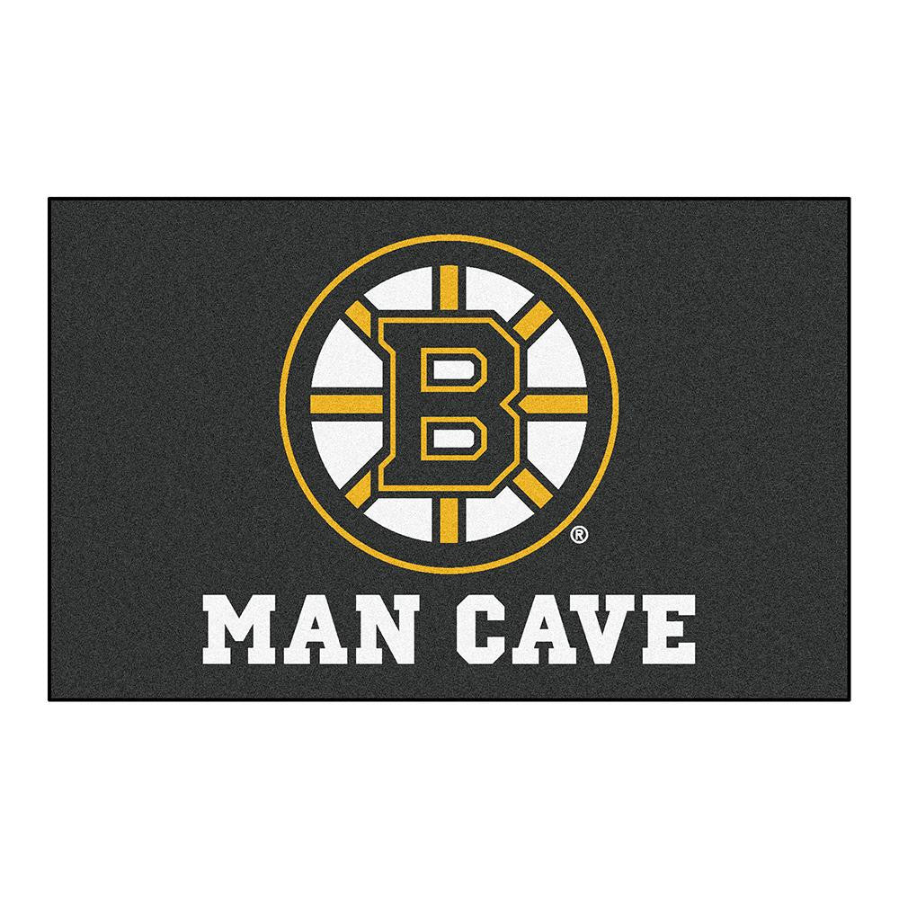 Boston Bruins NHL Man Cave Ulti-Mat Floor Mat (60in x 96in)