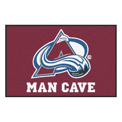 Colorado Avalanche NHL Man Cave Starter Floor Mat (20in x 30in)