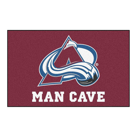 Colorado Avalanche NHL Man Cave Ulti-Mat Floor Mat (60in x 96in)