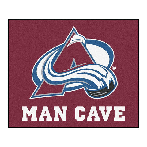 Colorado Avalanche NHL Man Cave Tailgater Floor Mat (60in x 72in)