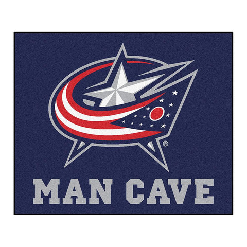 Columbus Blue Jackets NHL Man Cave Tailgater Floor Mat (60in x 72in)