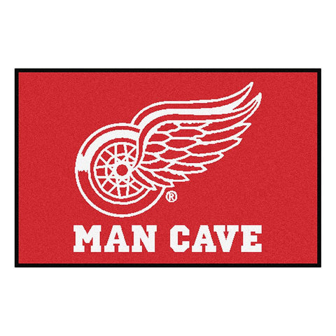 Detroit Red Wings NHL Man Cave Starter Floor Mat (20in x 30in)